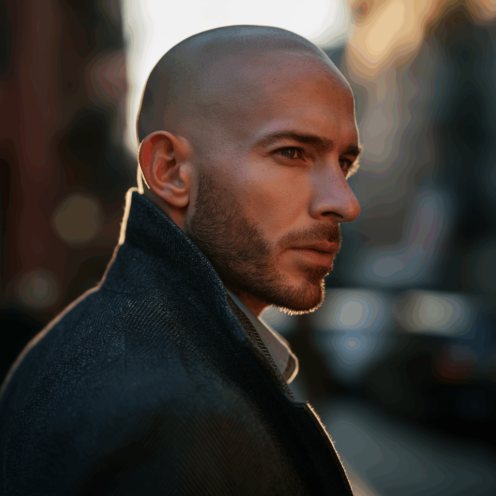 scalp micropigmentation cost NYC - man showing natural SMP results at Sculpted Studios New York City